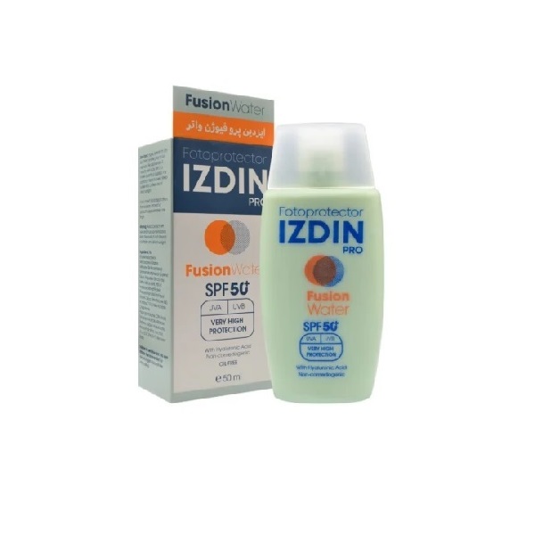 ضد آفتاب بدون رنگ فیوژن واتر ایزدین پرو 50ml